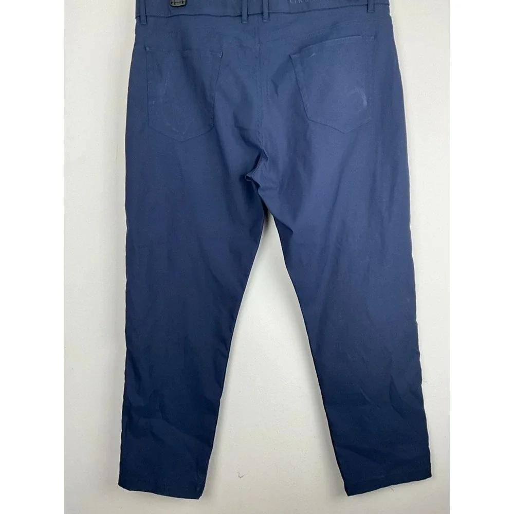 Greyson Amagansett 5-Pocket Golf Pants Light Stretch Blue Mens Size 36x32‎